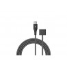 Cavo di ricarica Tunit USB-C / MagSafe 3 \\ 140W - 2m - Titanio Nero