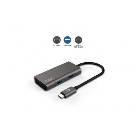 Adattatore Hub Multiporta USB-C a 2x USB-C + 2x USB-A