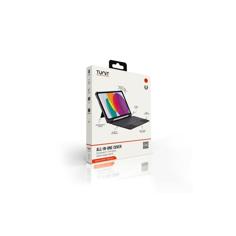 All-in-one cover protettiva modulare per iPad 10,9” (10th gen.) con tastiera e trackpad