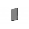 Ultraslim Aluminum Powerbank 10k - Magnetic, PD 20W - Space Gray