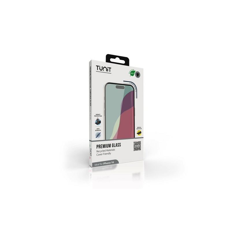 Vetro protettivo per iPhone | Materiale riciclato, Cover friendly